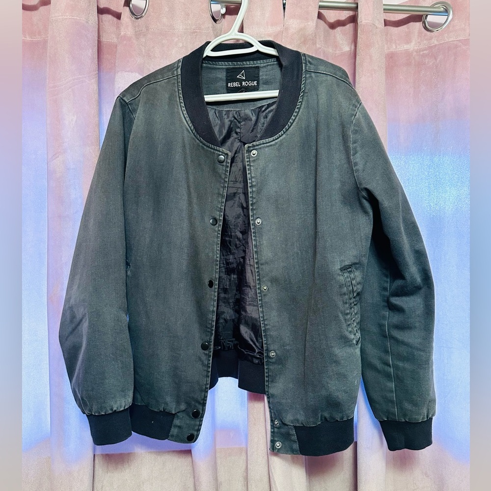 Vintage Style Bomber Jacket